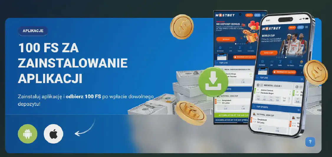 100fs for instal app Mostbet