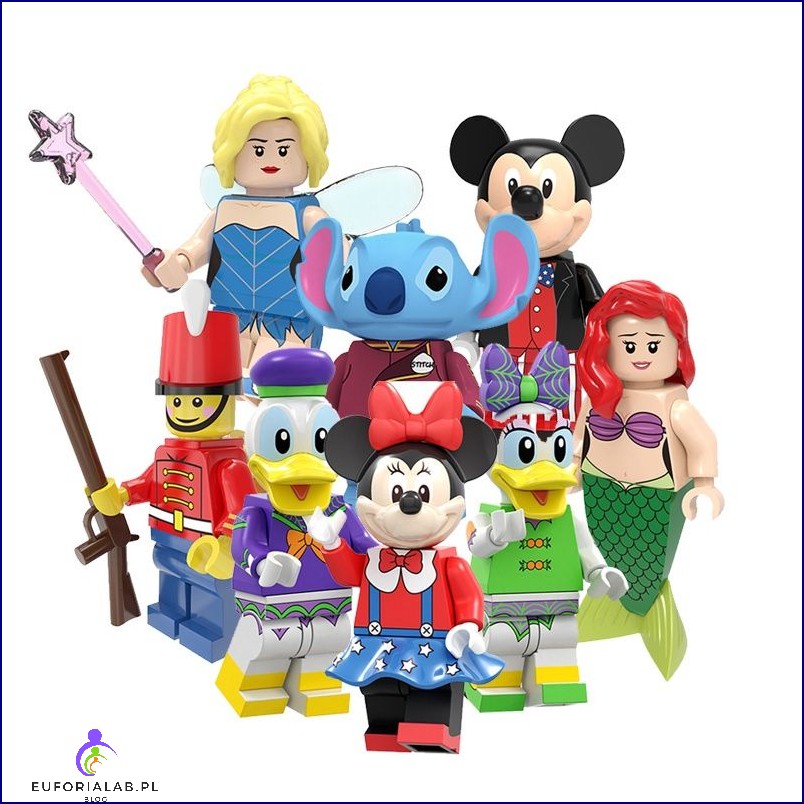 Minifigurki LEGO miniaturowe zabawki uwielbiane przez dzieci