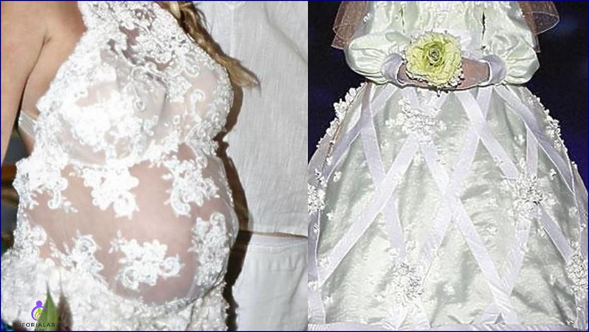 Najbrzydsze suknie ślubne