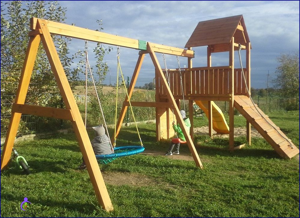 Plac zabaw dla dzieci do ogrodu